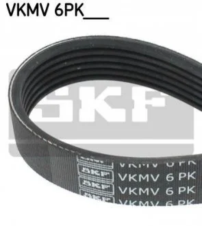 Полікліновий ремінь для SKF VKMV 6PK1800 фото товару