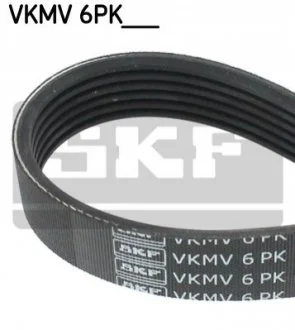Поликлиновой ремінь для Opel, Mercedes, Vauxhall, Saab, Chevrolet SKF VKMV 6PK2020 фото товару