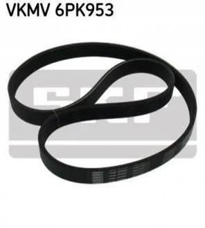 Ремень поликлиновый 6PK953 для SKF VKMV 6PK953 фото товара