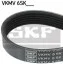 <strong>Ремень П-клиновой 6EPK873 (Elastic) CITROEN Jumper 2.2HDI SKF VKMV 6SK873 (фото 1)</strong>