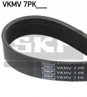 Ремень поликлиновый 7PK1035 SKF VKMV 7PK1035 (фото 1)