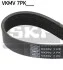 <strong>Ремінь поліклиновий 7PK1770 TOYOTA RAV 4 2,2D 06-. SKF VKMV 7PK1870 (фото 1)</strong>