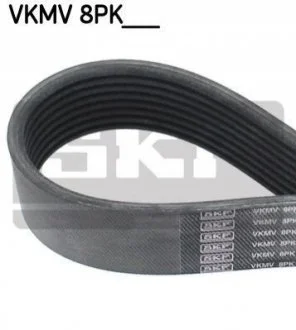 Ремінь поліклиновий для Mercedes SKF VKMV 8PK2035 фото товару