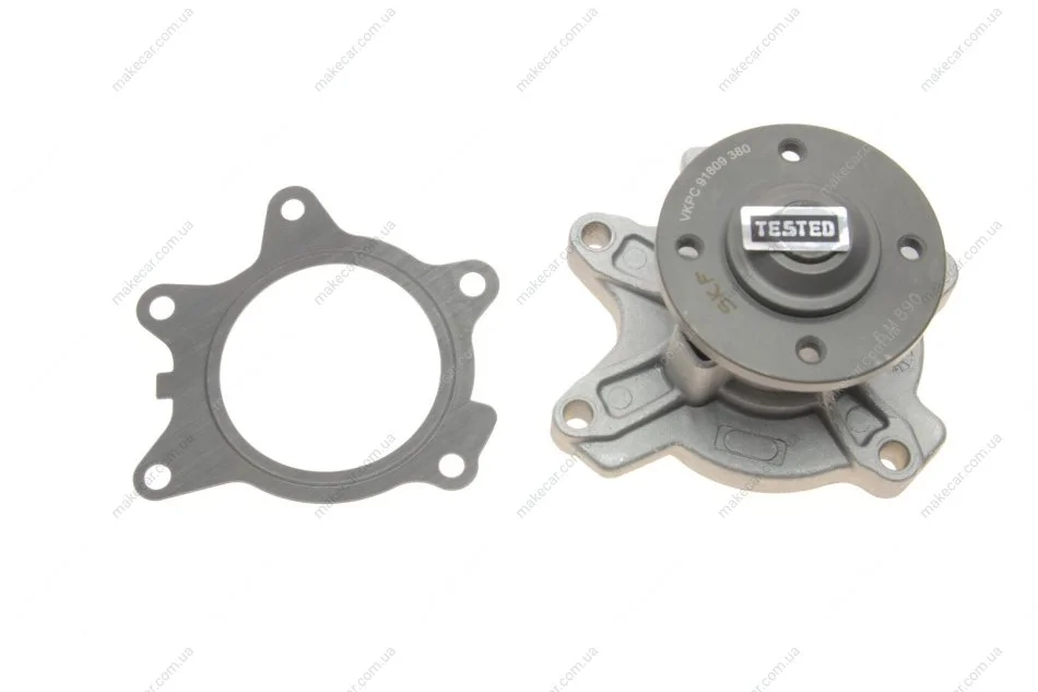 <strong>Насос охолоджуючої рідини, з ущільненням MINI (R50, R53) TOYOTA AURIS, COROLLA, YARIS 1.3/1.4D 09.02-07.14 SKF VKPC 91809 (фото 1)</strong>