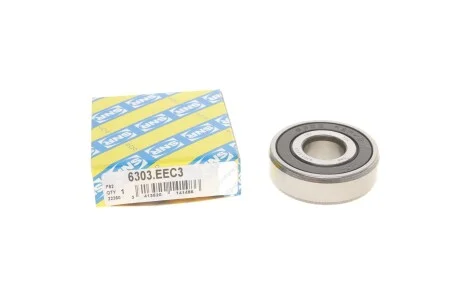 Підшипник кульковий для Volkswagen, Audi, Skoda SNR NTN 6303.EEC3 фото товару