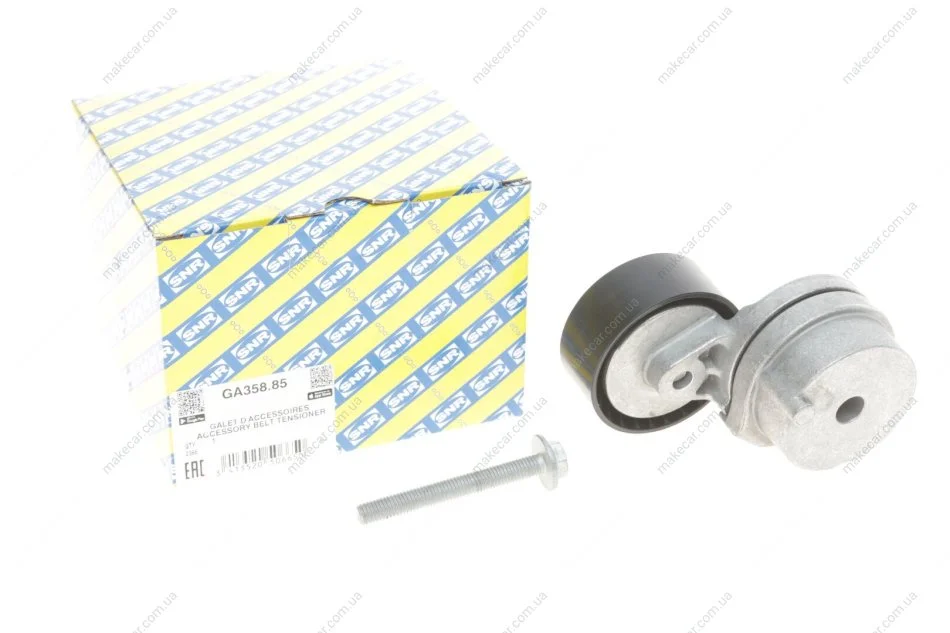 <strong>Натягувач пасу поліклинового Fiat Doblo 1.9JTD SNR NTN GA358.85 (фото 1)</strong>