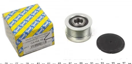 Шків привідного паса для Seat, Volkswagen, Skoda, Audi SNR NTN GA754.18 фото товару