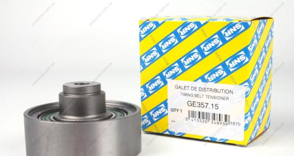 <strong>Ролик ГРМ обвідний VW Crafter 2.5TDI 06- SNR NTN GE357.15 (фото 1)</strong>