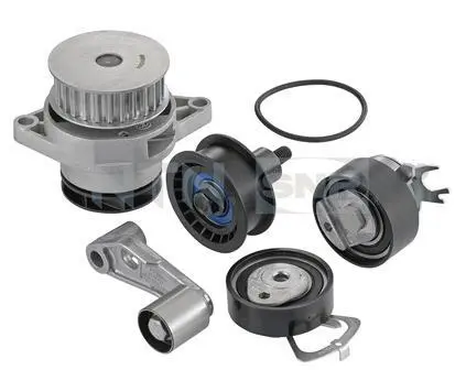 <strong>Комплект ГРМ + помпа Audi A2/Seat Leon/VW Golf IV/Polo 1.6 98-06 SNR NTN KDP457.261 (фото 1)</strong>