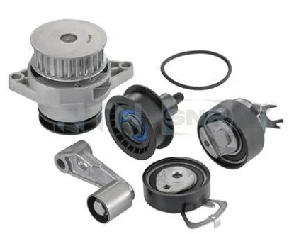 Комплект ГРМ + помпа Audi A2/Seat Leon/VW Golf IV/Polo 1.6 98-06 для SNR NTN KDP457.261 фото товару