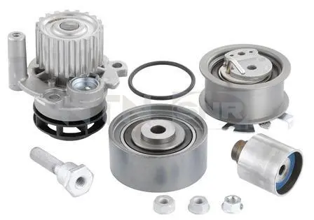<strong>Комплект ГРМ (+ помпа) Golf V/Octavia/Audi A3/Passat 2.0TDI 03-15 SNR NTN KDP457.610 (фото 1)</strong>