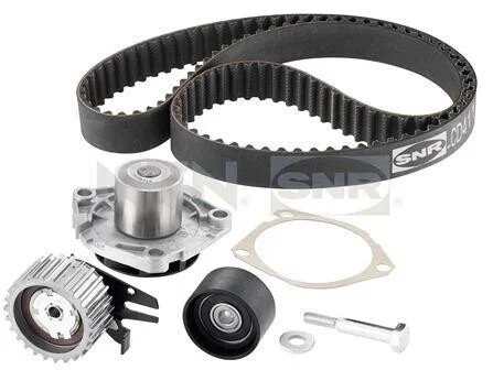 <strong>Комплект ГРМ (+ помпа) Fiat Doblo 1.6D Multijet 10- SNR NTN KDP458570 (фото 1)</strong>