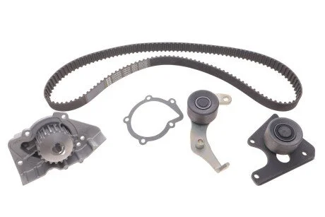 Комплект ременя ГРМ із водяним насосом для Peugeot, Fiat, Citroen, Rover, Suzuki SNR NTN KDP459.010 фото товару