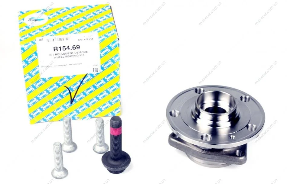 <strong>Комплект підшипника маточини колеса SNR NTN R154.69 (фото 1)</strong>