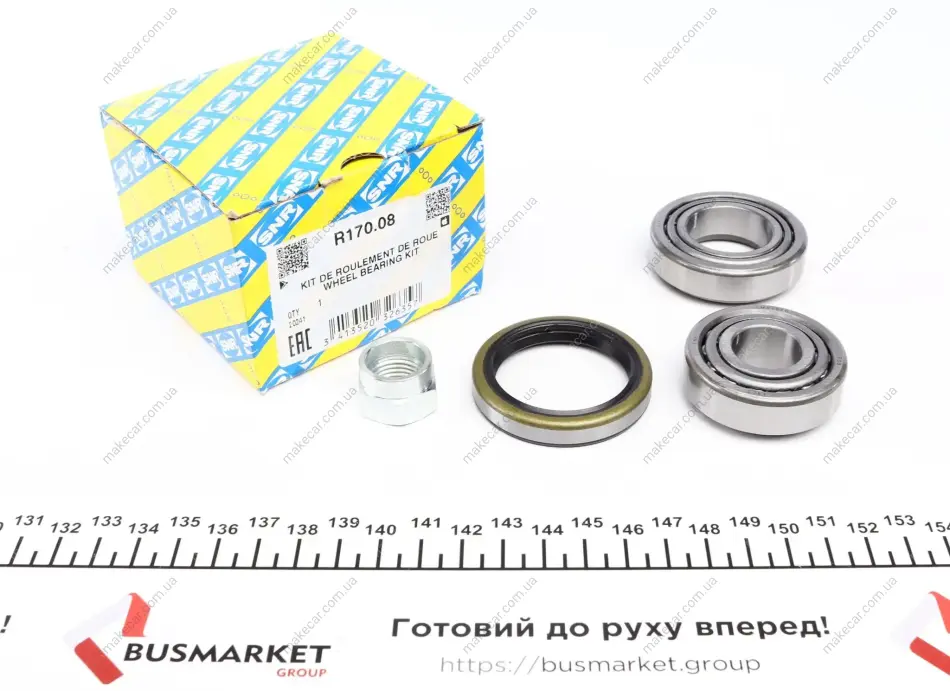 <strong>Підшипник колісний SNR NTN R170.08 (фото 1)</strong>