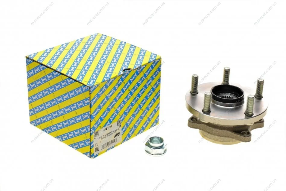 <strong>Маточина колеса в зборі SNR NTN R181.21 (фото 1)</strong>