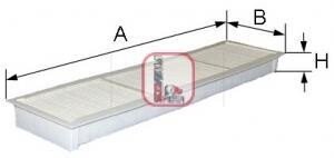 Фільтр салона SOFIMA S 3101 C фото товару
