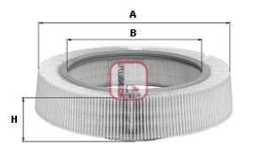 Фільтр повітряний SOFIMA S 3330 A фото товару