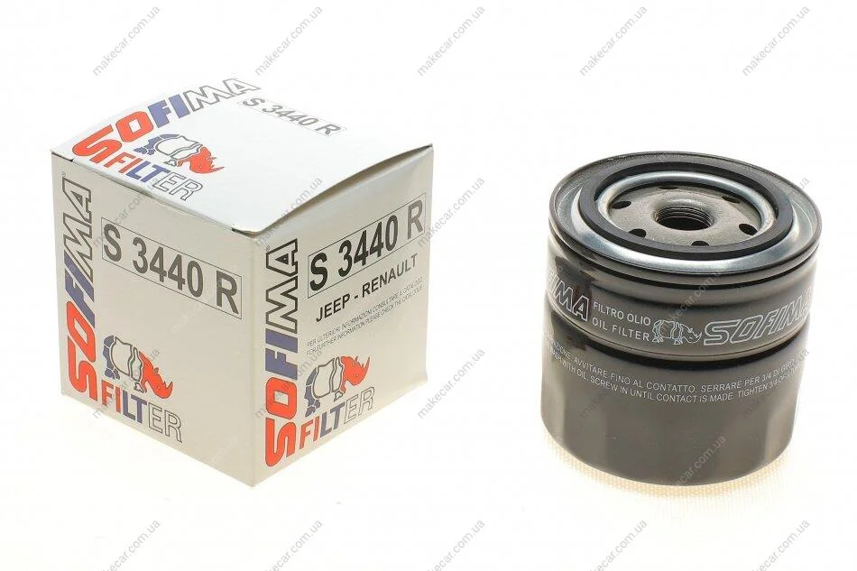 <strong>Фільтр масляний SOFIMA S 3440 R (фото 1)</strong>
