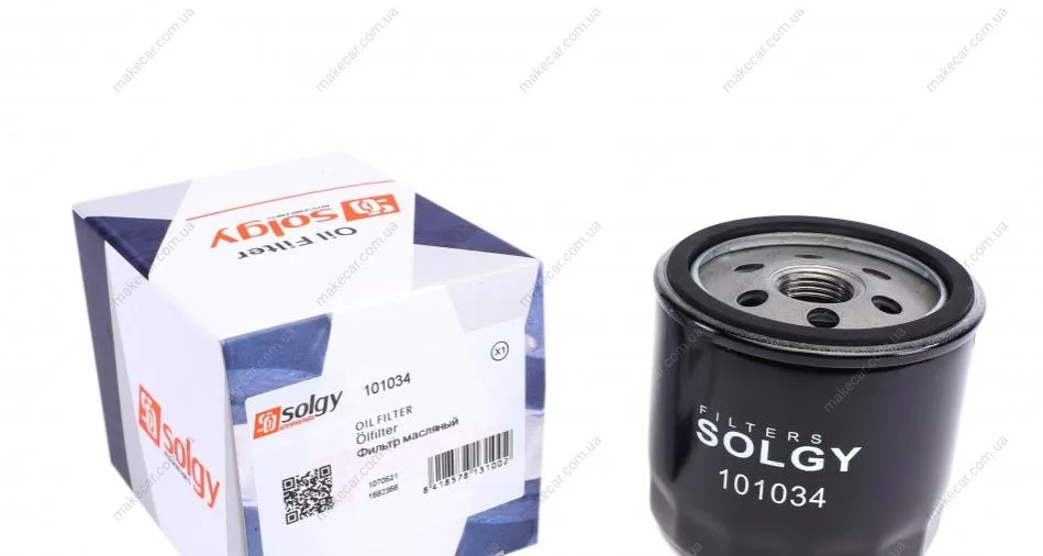 <strong>Фільтр масляний SOLGY 101034 (фото 1)</strong>