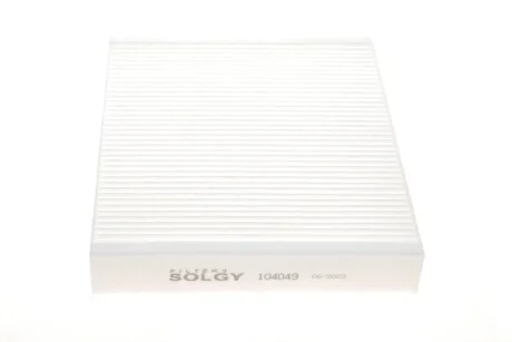 Фільтр салону для SOLGY 104049 фото товару