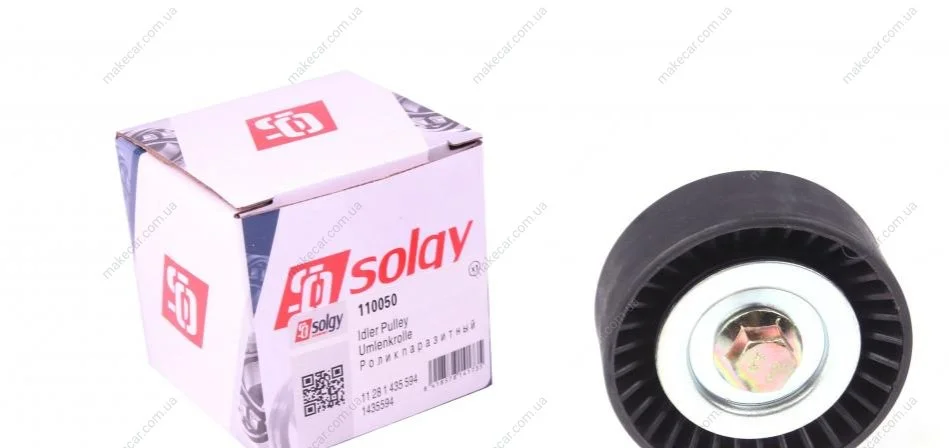 <strong>Ролик натяжний ременя генератора SOLGY 110050 (фото 1)</strong>