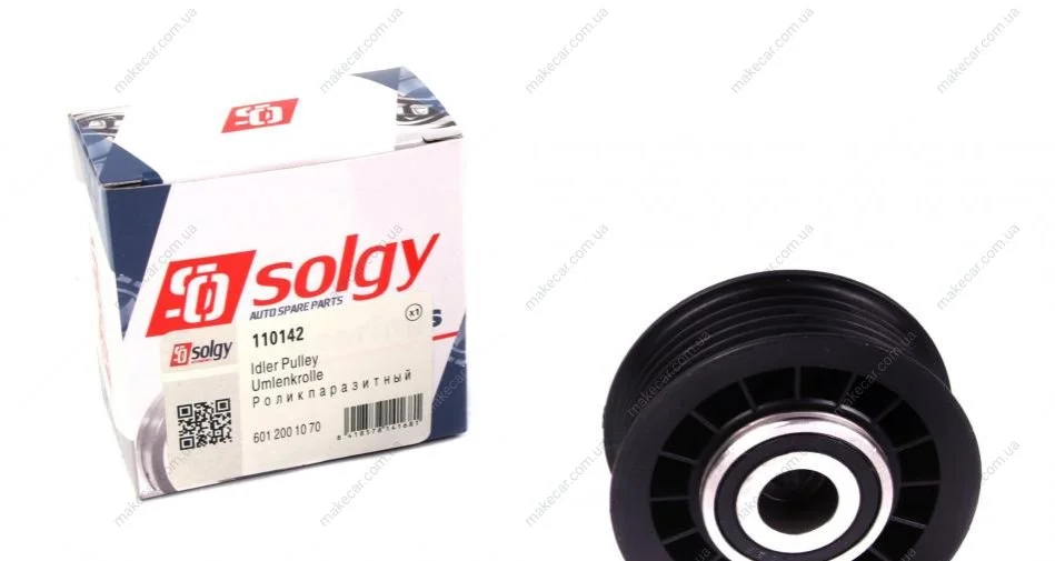 <strong>Ролик натяжний ременя генератора SOLGY 110142 (фото 1)</strong>