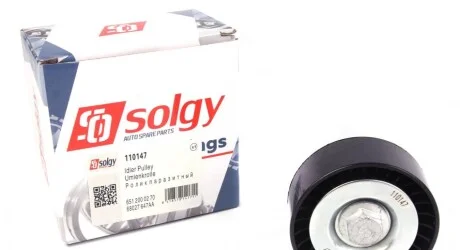 Ролик натяжний ременя генератора для SOLGY 110147 фото товару