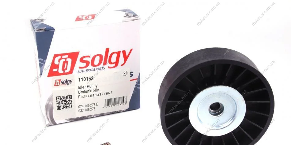 <strong>Ролик натяжний ременя генератора SOLGY 110152 (фото 1)</strong>
