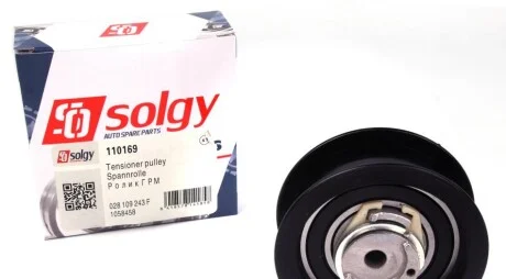 Ролик натяжний ременя ГРМ для SOLGY 110169 фото товару