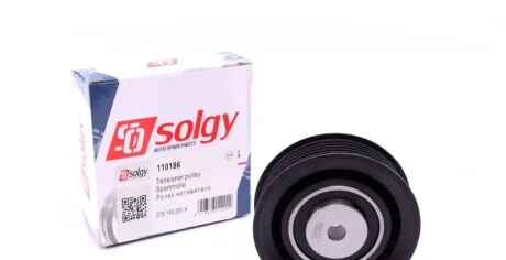 Ролик натяжний ременя генератора для Volkswagen SOLGY 110186 фото товару