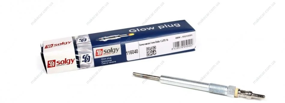 <strong>Свічка розжарювання SOLGY 116040 (фото 1)</strong>