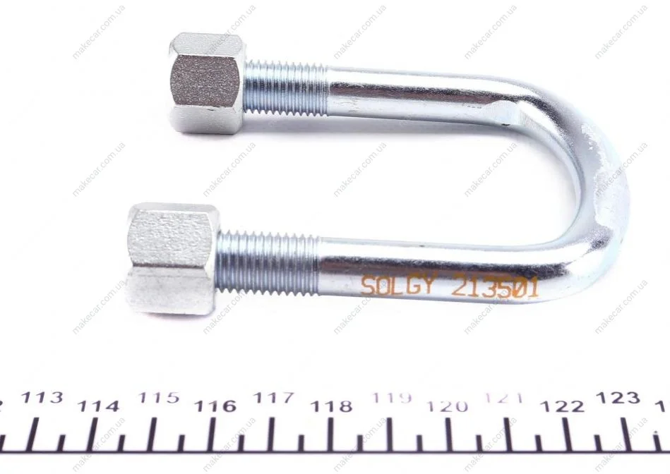 <strong>Стремено ресори M12 з 2 гайками SOLGY 213501 (фото 1)</strong>