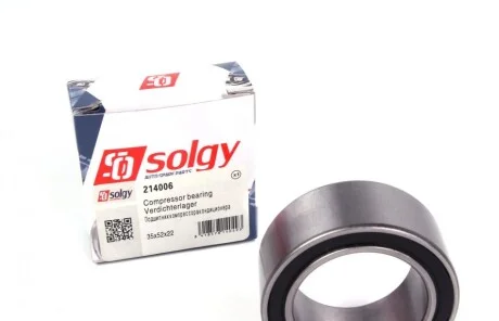 Підшипник компресора кондиціонера для SOLGY 214006 фото товара