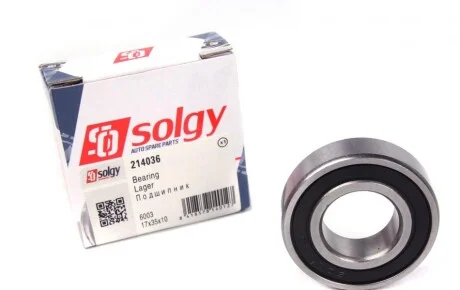 Підшипник для SOLGY 214036 фото товару