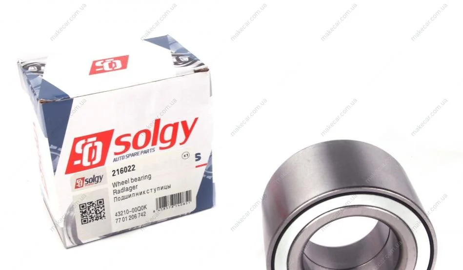 <strong>Підшипник маточини SOLGY 216022 (фото 1)</strong>