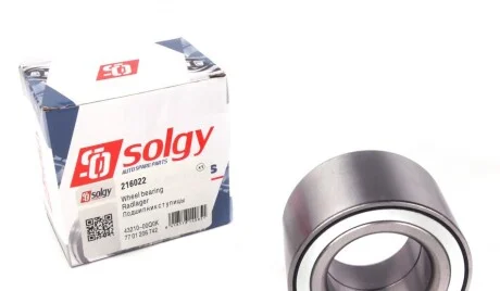 Підшипник маточини для SOLGY 216022 фото товару