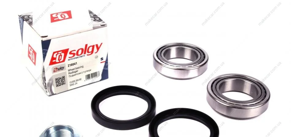 <strong>Підшипник маточини (ремкомплект) SOLGY 216041 (фото 1)</strong>