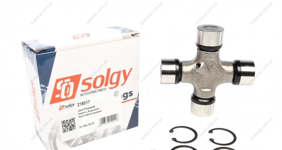 <strong>Хрестовина шарнірного валу SOLGY 218017 (фото 1)</strong>