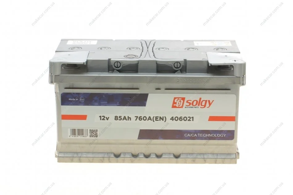 <strong>Стартерна батарея (акумулятор) SOLGY 406021 (фото 1)</strong>