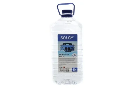 Дистильована вода, ТМ, 5л для SOLGY 502002 фото товару