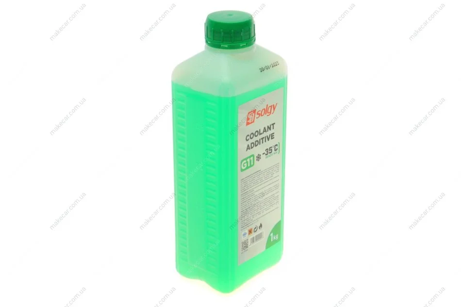 <strong>Антифриз зелений 1 л -35C Solgy Coolant Additive SOLGY 503004 (фото 1)</strong>