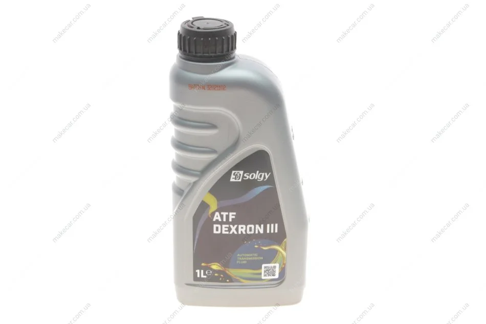 <strong>Олива трансмісійна ATF DEXRON III (1 L) SOLGY 504004 (фото 1)</strong>