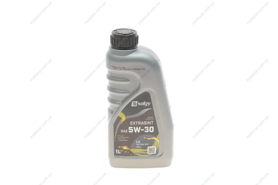 <strong>Олива моторна EXTRASINT SAE 5W-30 C3 VW 504-507 (1 L) SOLGY 504025 (фото 1)</strong>