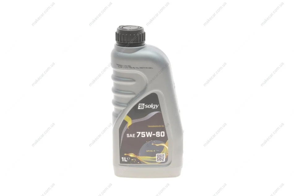 <strong>Олива трансмісійна TRANSMISSION 75W-80 (1 L) SOLGY 504035 (фото 1)</strong>