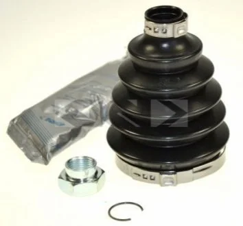 Пильник шрус з полімерного матеріалу у наборі зі змазкою та металевими кріпильними елементами для SPIDAN 24459 фото товару