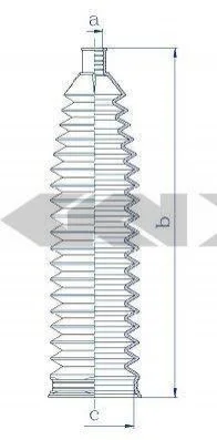 <strong>Пильовик рульового механізма SPIDAN 84218 (фото 1)</strong>