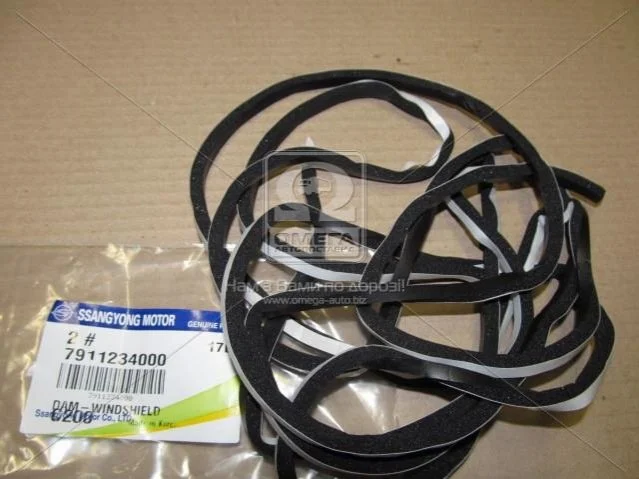 <strong>Ущільнювач скла лобового Korando C (10-) SsangYong SSANGYONG 7911234000 (фото 1)</strong>