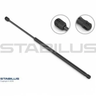 Амортизатор багажника, F=580N, L=62.2см, H=22см для Peugeot, Citroen STABILUS 895089 фото товару