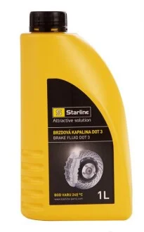 Гальмівна рідина DOT3 1л. для STARLINE ACST027 фото товару